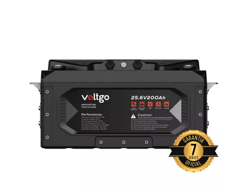 Batería de litio 25.6V 200Ah Bluetooth y calentamiento Smart Heat