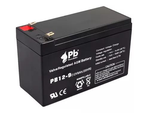 Batería Premium Battery PB12-9.0 (12V 9.0Ah) AGM