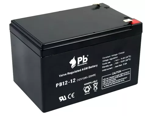 Batería Premium Battery PB12-12.0 (12V 12.0Ah) AGM