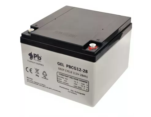 Batería Premium Battery PB12-28.0 (12V 28.0Ah) AGM